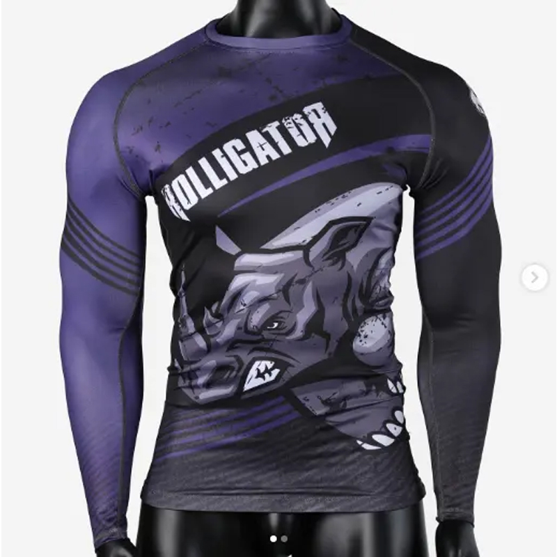 Директна едро Различни стилове бански костюми Флице Jiu Jitsu Rash Guard BJJ Gis Rash Guard Rash Vest for Man